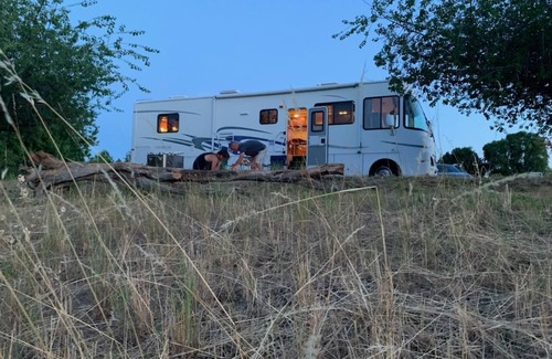 Greenacres House | Ultimate RV Glamping on the Spokane River with a Million Dollar View