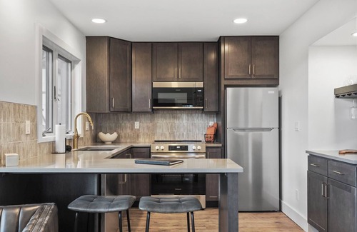 Boyne Falls Condo | Ultimate Ski in, Ski Out Upper Level Condo #762 | Gas Fireplace | Remodeled