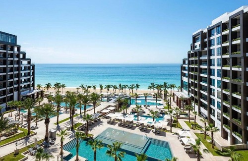 Cabo San Lucas Villa | 🌞🏖️ Ultra Luxe OceanFront Beach Resort Studio at Garza Blanca X @MyBeachSuites