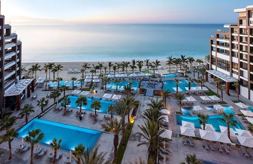 Cabo San Lucas Villa | 🌞🏖️ Ultra Luxe OceanFront Beach Resort Studio at Garza Blanca X @MyBeachSuites