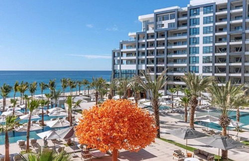 Cabo San Lucas Villa | 🌞🏖️ Ultra Luxe OceanFront Beach Resort Studio at Garza Blanca X @MyBeachSuites