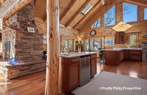 Yarmouth Port House | Unexpected Luxury Timber Home on Bass River, Superb Water Views: 048-Y