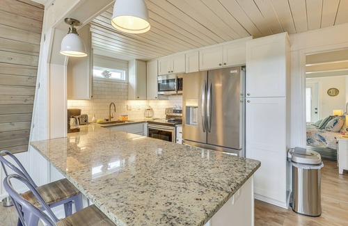 Ocean Isle Beach House | Unique A-Frame Beach House: 'The Beacon at OIB'