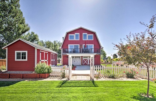 Fort Collins House | Unique Barn Retreat 6 Mi to Horsetooth Reservoir!