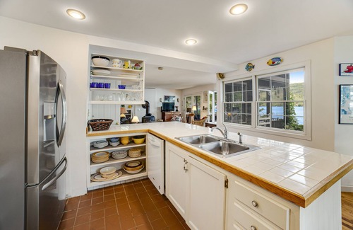 Hammondsport House | Unique & charming lakefront home with screened-in patio