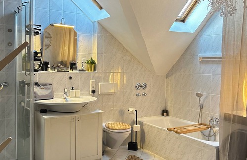 Rammersweier Apartment | Unique loft-maisonette apartment with valley view (Europapark + Baden-Baden)