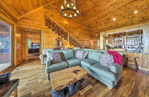 Mineral Bluff House | Unique Mineral Bluff Home with Mountain Views!