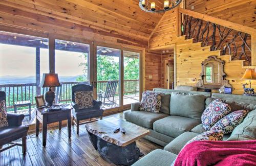Mineral Bluff House | Unique Mineral Bluff Home with Mountain Views!
