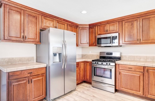 Channel Islands House | Unique & sleek dog-friendly two-level home w/water views, pool table & dock