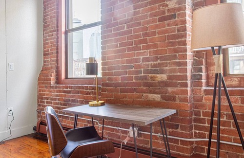 South End House | Unique South End Loft w/Pool, Art Gallery, Steps to T by Blueground