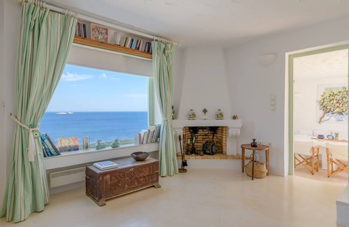 Ftelia Villa | Unique Villa in Mykonos with Direct Beach Access
