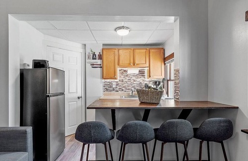 Laconia Apartment | Unit 4 - New Lovely unit w/Private HOT TUB & patio!