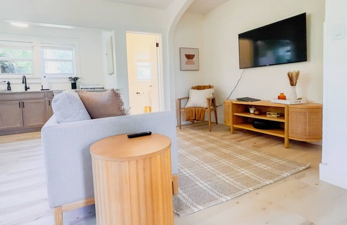 Lake Worth Apartment | Unit B - Coastal Boho Apt in Charming Beach Town