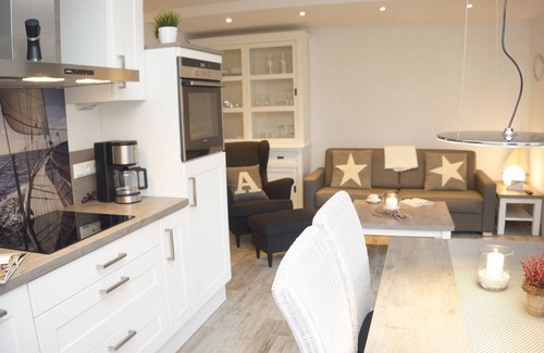 Norddeich Apartment | Unser Riff I Bietet Alles, was Sie in Einer Hochwertigen Ferienwohnung Erwarten