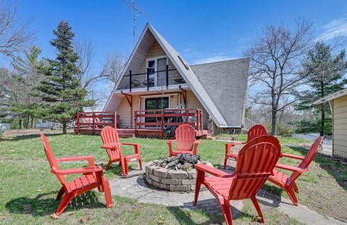 Friendship House | Unwind and Play Cozy A-Frame Getaway in Friendship!