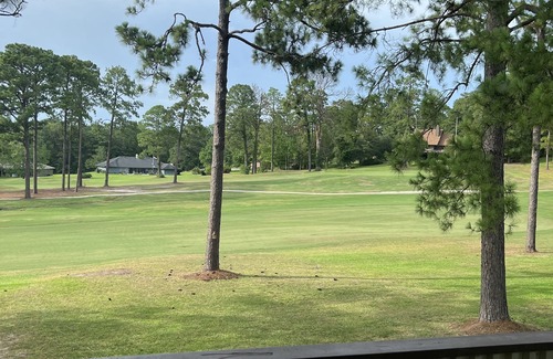 Brookeland Condo | Unwind at a spacious golf getaway overlooking the 3rd hole of Rayburn Country!