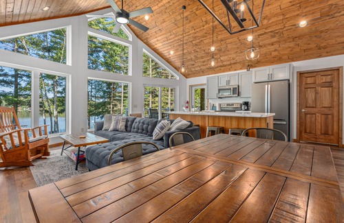 Eagle River House | Up North- Brand New- Lake Front House- 4 bedrooms, 3 baths