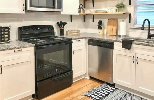 West End Apartment | Updated dog-friendly apartment in a great location with central AC & W/D