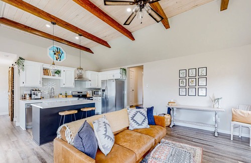 Ocean Park House | Updated, dog-friendly home with hot tub, firepit & yard - 5 blocks to beach