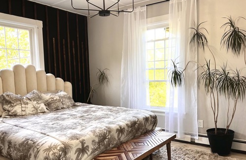 West Camp Apartment | Updated, Eclectic, and Close By!