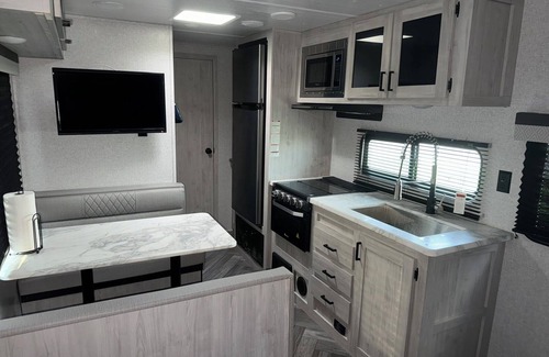 Holly Beach House | Updated RV with AC in charming Holly Beach, LA steps from the beach
