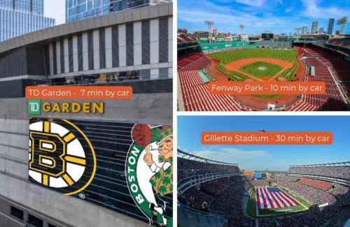 Downtown Boston Apartment | Upscale 4BR Penthouse with Gym & Parking near MGH & TUFTS