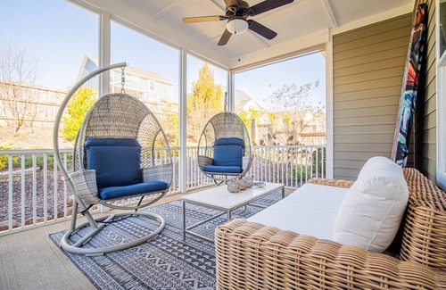 Greer House | Upscale Art-Filled Home By Lake Robinson