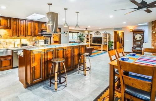 Tanque Verde House | Upscale Hacienda w/ Heated Pool on Tranquil Acre+ Near Mt. Lemmon/ Saguaro East