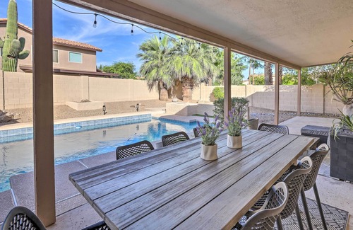 Arabian Views Cottage | Upscale Home w/ Pool < 5 Mi to TPC Scottsdale!