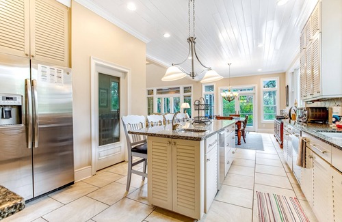 Vanderhorst Plantation House | Upscale house with private pool, lagoon views - near beach & tennis