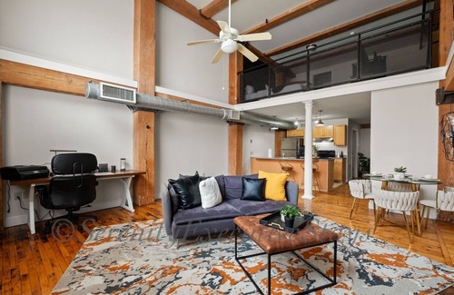 Church Hill Apartment | Upscale Loft for Long-Term Stays Close to VCU, Hospitals, Downtown