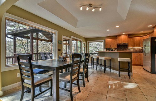 Skyland Cabin | Upscale MNT oasis. Perfect family home. Close to all area attractions. Hot Tub.