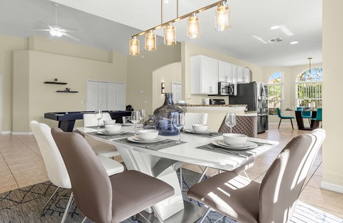 Crystal Cove House | Upstay - New Home Near Disney w Private Pool BBQ