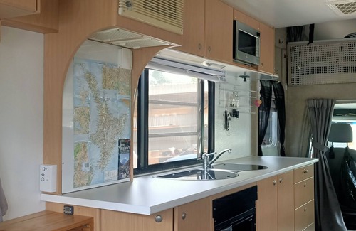Clutha District House | Upto 6 Berth Motorhome, parked and ready for an amazing relaxing few days away.