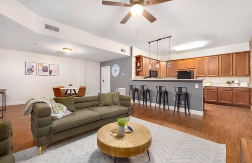 Johnson City Condo | Urban downtown Johnson City loft oasis