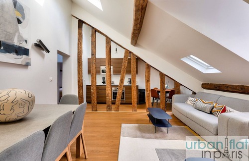 Bonne-Nouvelle Apartment | Urban Flat 117 - Charming 3BDR Apartment in Paris