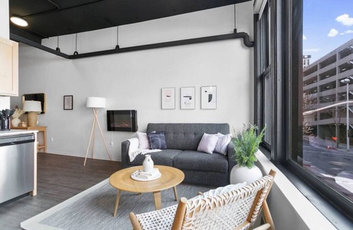 Downtown Spokane Apartment | Urban Modern Living Downtown w/Free Coffee & WiFi