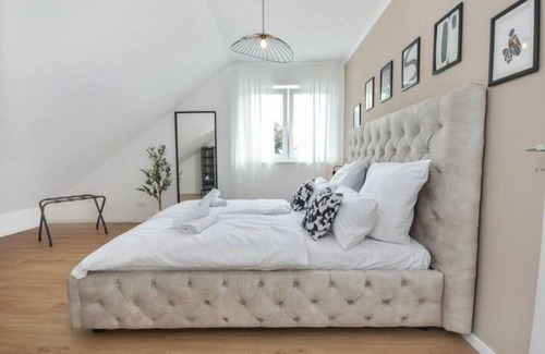 Steinhagen Apartment | Urbanes Loftparadies Küche - Wifi - TV