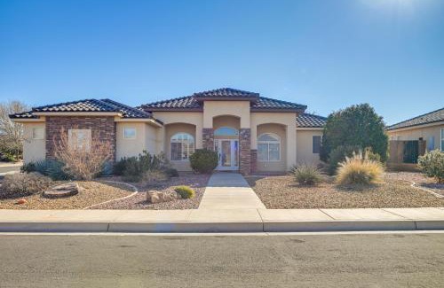 Hurricane House | Utah Retreat with Heated Pool, Grill and Fire Pit!