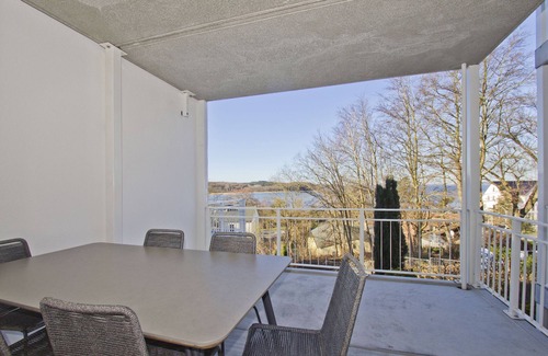 Lietzow Apartment | Vacation apartment with balcony, fireplace and sauna - Ferienresidenz Zwei Bodden FeWo 2-9