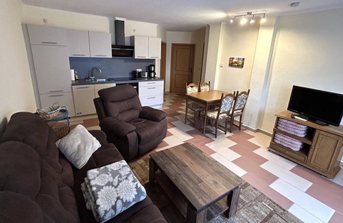 Friedrichswalde Apartment | Vacation apartment "Zur Biberburg" ground floor-Biber, 68sqm, 2 bedrooms, terrace, max 5 persons