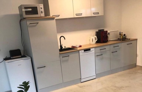 Pidingerau Apartment | Vacation apartment (63 m²) for up to 4 people. Living room with sofa bed, kitchenette, separate bedroom, terrace