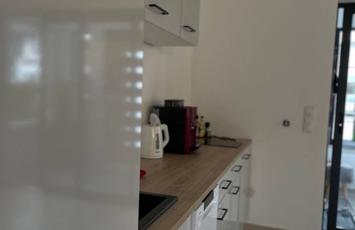 Pidingerau Apartment | Vacation apartment (63 m²) for up to 4 people. Living room with sofa bed, kitchenette, separate bedroom, terrace