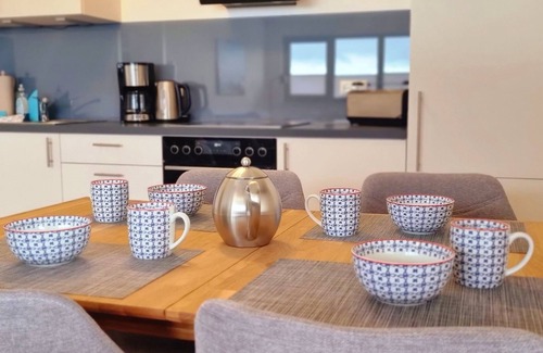 Hohen Wieschendorf Apartment | Vacation apartment Weitblick No. 36 - Aurora Vista