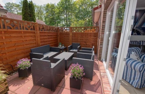 Norddeich Apartment | Vacation apartment for 4 people, with large terrace