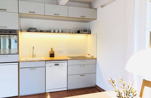 Pruchten Apartment | Vacation apartment in a thatched wooden house - very quiet and idyllic location
