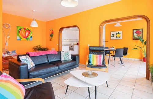 Tias Apartment | Vacation Apartment “La Vega de Lanzarote 3” with Sea View, Pool & Wi-Fi