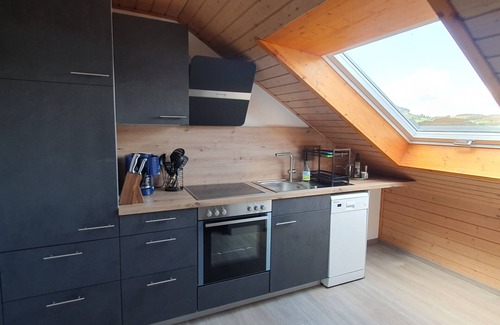 Eslohe Apartment | Vacation apartment on the outskirts with 2 balconies
