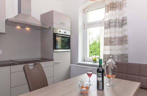 Pirna Apartment | Vacation apartment with cozy garden corner