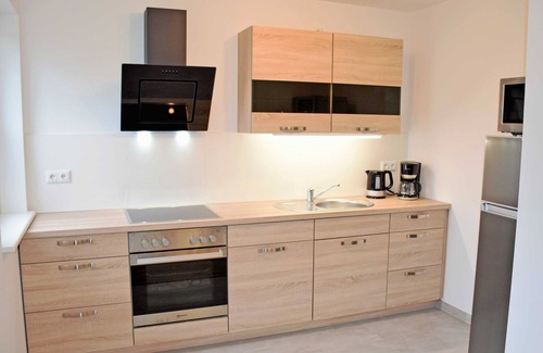 Ostseebad Baabe Apartment | Vacation apartment with terrace facing Baaber Beek 03 - Baaber Ferienwohnungen zwischen
